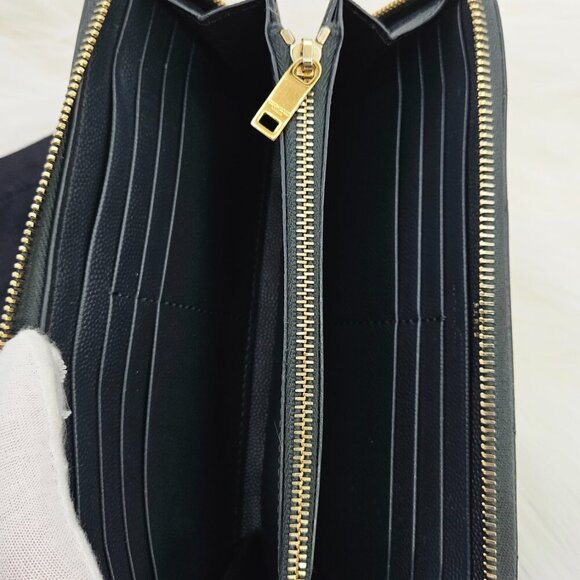 Saint Laurent  Cassandre Matelassé Zip Around Wallet - Picture 7 of 17